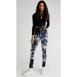 Mother The Super Swooner‎ Tie Dye Ankle Skinny Jeans (Winding Paths) Size 26